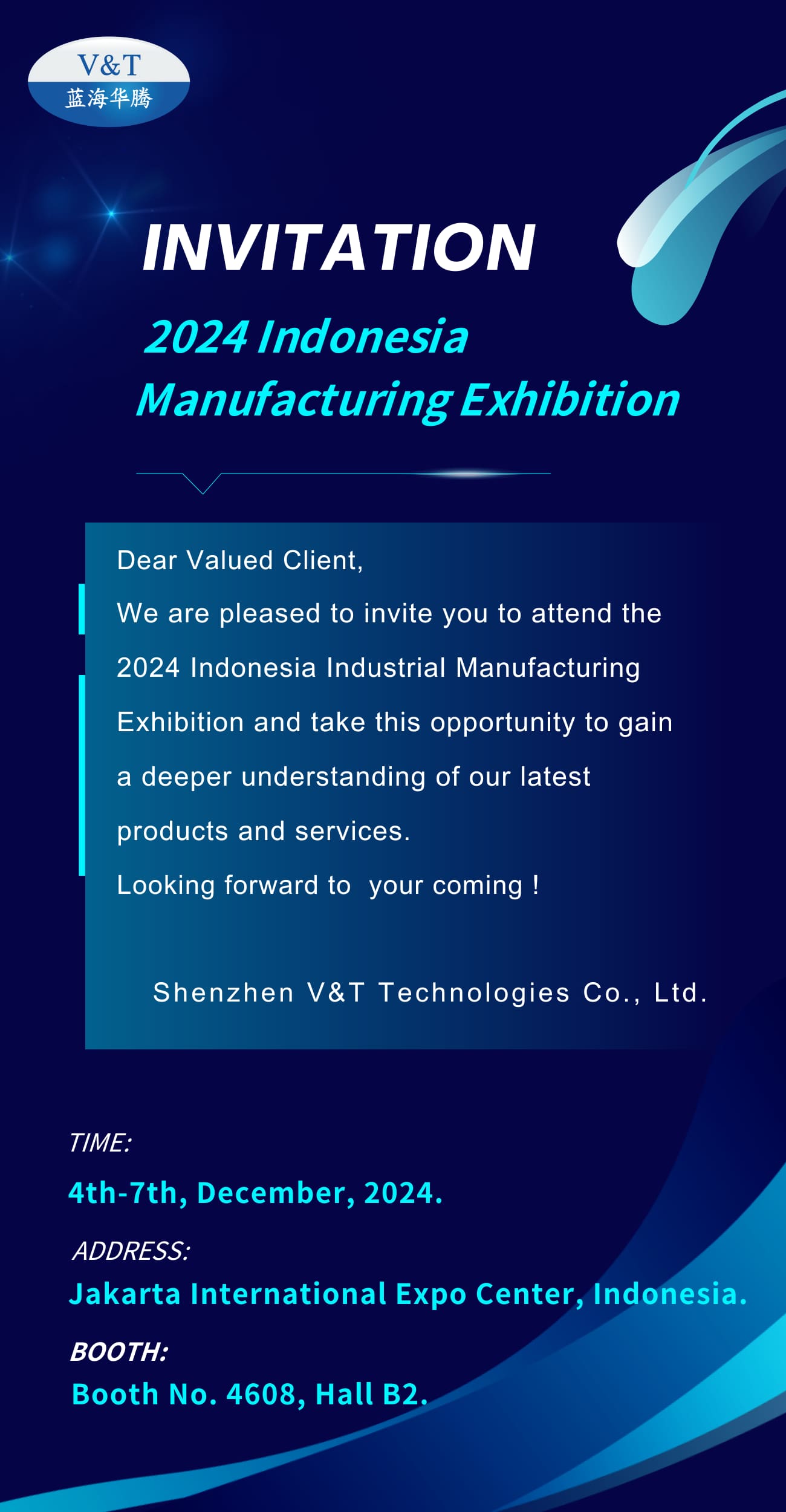 Visit 2024 Indonesia Manufacturing Exhibition